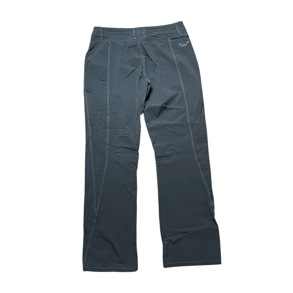 KUHL Mountain Culture Outdoor Hiking Pants Dark Gray Size 10 - Picture 2 of 6